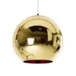 Globe 7 34 wide mini glass pendant lights
