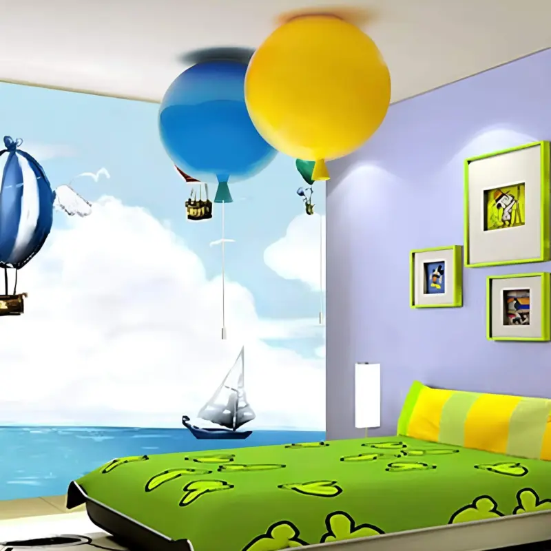 Globo ballon deckenleuchte kreative beleuchtung fur kinderzimmer xlumina
