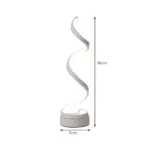 globulb-led-spirallampe-tischleuchte-modern-schwarz-weiss-dimmbar-wohnzimmer-buero-xlumina5 Globulb led spirallampe tischleuchte modern schwarz weiss dimmbar wohnzimmer buero xlumina5