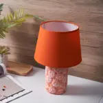 Gloeilieke tischlampe handgeschnitzte sonnenblumenbasis wohnzimmer beleuchtung warme leuchte orange xlumina
