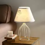 glolight-kegel-tischlampe-mit-drahtfuss-metall-stoffschirm-wohnzimmer-buro-beleuchtung-xlumina3 Glolight kegel tischlampe mit drahtfuss metall stoffschirm wohnzimmer buro beleuchtung xlumina3