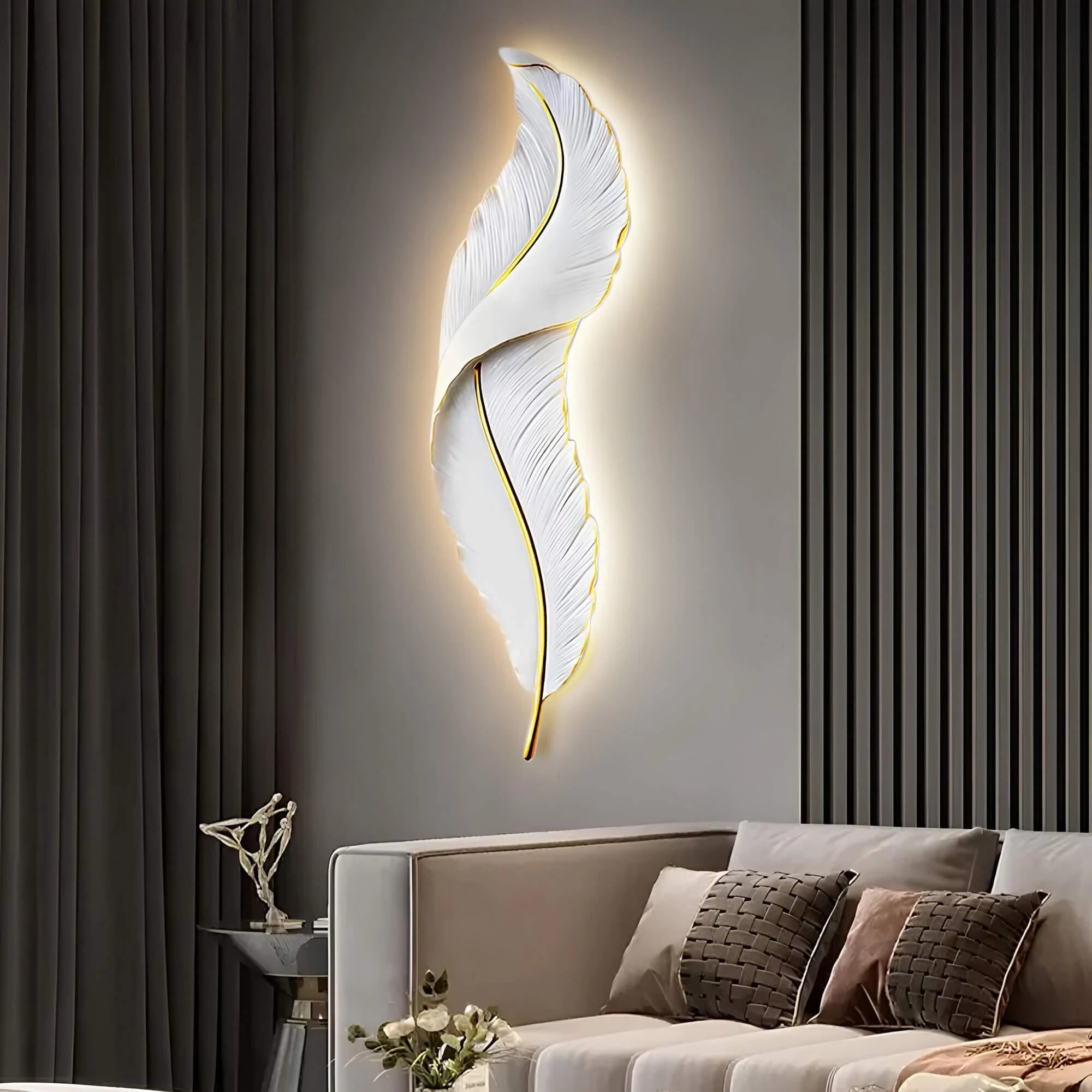 Gloray Led Wandlampe Modern Design Wohnzimmer Beleuchtung Xlumina2