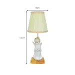 Glowangel nachttischlampe mit engelsdekor warmes licht schlafzimmerlampe xlumina