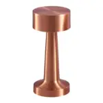 Glowart retro tischlampe stilvolles design vintage look beleuchtung beige braun xlumina