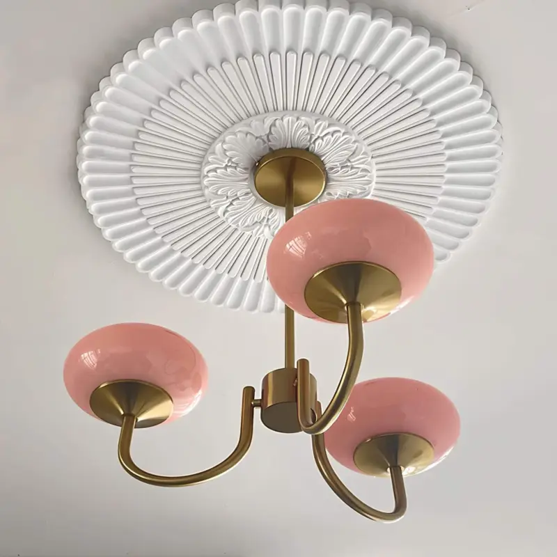Glowing delight moderne kronleuchter aus marshmallow weiss 60cm xlumina20