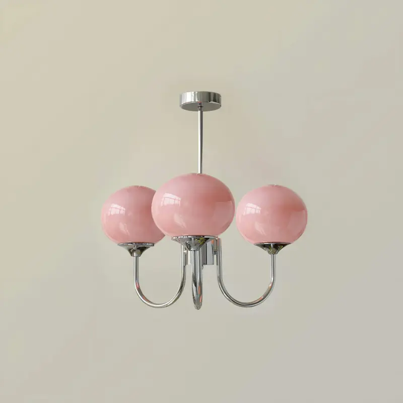 Glowing delight moderne kronleuchter aus marshmallow weiss 60cm xlumina28