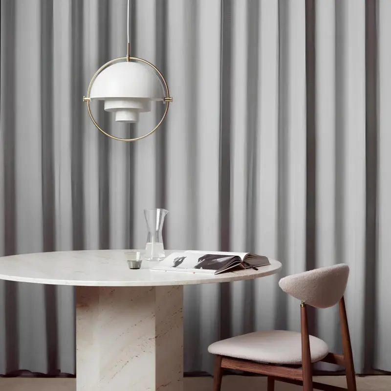 Glowironflex flexible design deckenlampe schwarz gold modern wohnzimmer xlumina