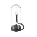 Glownord wiederaufladbare led tischlampe kabellos 35cm xlumina8