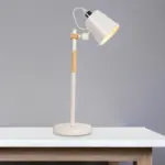 Glowzoe industrielle metalleimer nachttischlampe modern industrie design xlumina