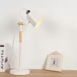 Glowzoe industrielle metalleimer nachttischlampe modern industrie design xlumina