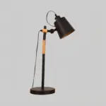 Glowzoe industrielle metalleimer nachttischlampe modern industrie design xlumina