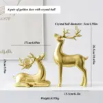 Gogh deer decor mademoiselle home decor and furniture store