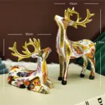 Gogh deer decor mademoiselle home decor and furniture store