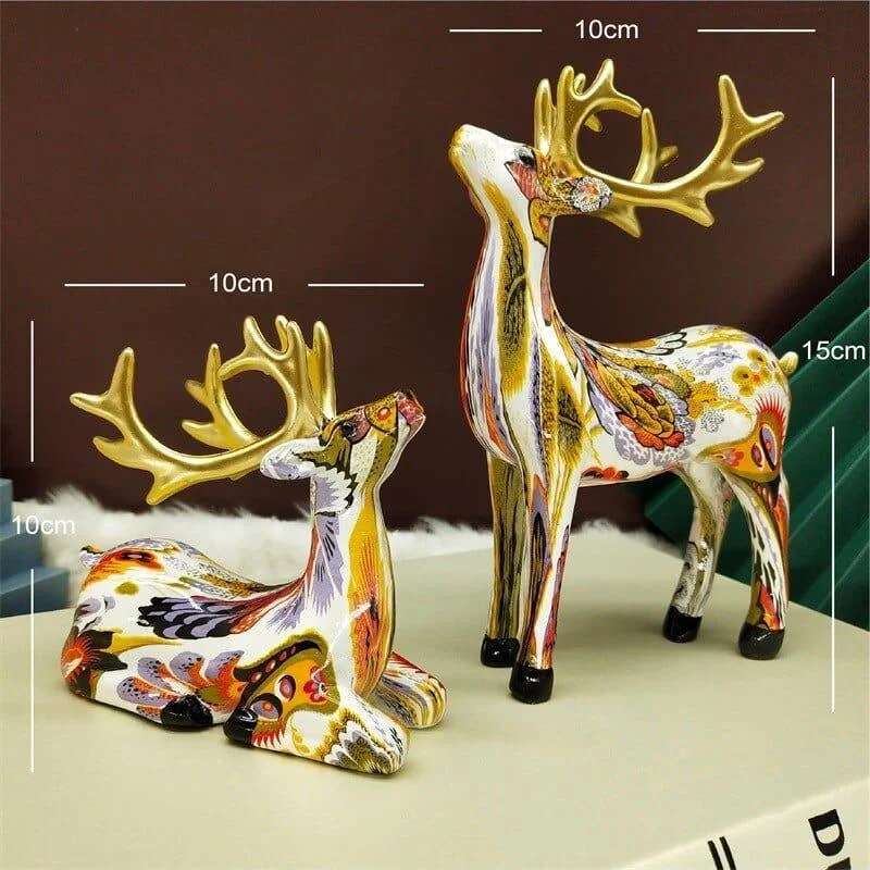 Gogh Deer Decor Mademoiselle Home Decor And Furniture Store 12