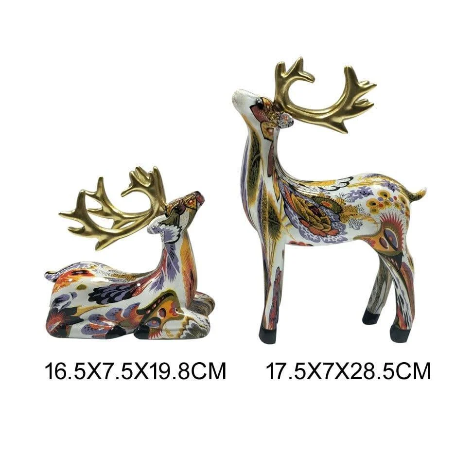 Gogh Deer Decor Mademoiselle Home Decor And Furniture Store 13