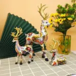 Gogh deer decor mademoiselle home decor and furniture store