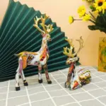 Gogh deer decor mademoiselle home decor and furniture store
