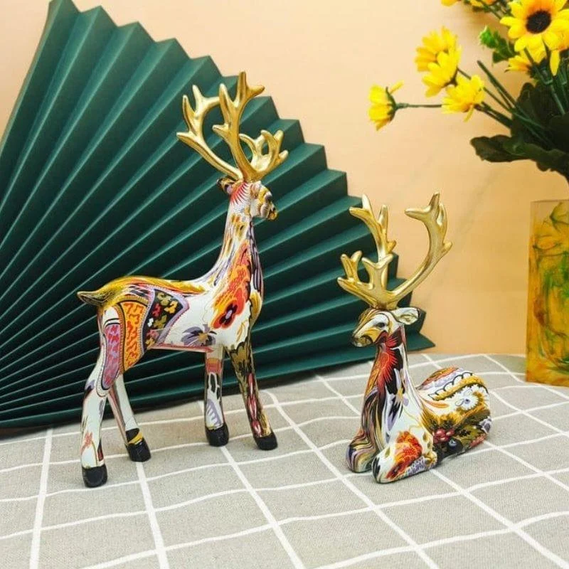 Gogh Deer Decor Mademoiselle Home Decor And Furniture Store 7