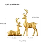 Gogh deer decor mademoiselle home decor and furniture store