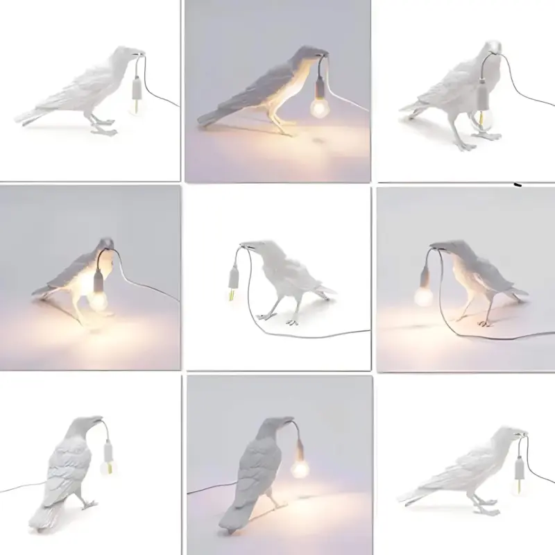 Gothic nightbird tischlampe elegantes design fur stilvolle beleuchtung xlumina5
