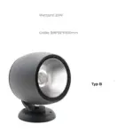 Greenglow garten led lampe schwarz energieeffizient wetterfest stilvolles design xlumina7