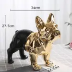 Gusteau dog sculpture mademoiselle home decor and furniture store