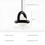 Hallshimmer strahlende kugellampe gold silber modern led lampe xlumina