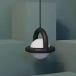 Hallshimmer strahlende kugellampe gold silber modern led lampe xlumina6