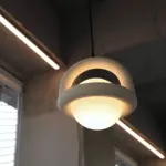 Hallshimmer strahlende kugellampe gold silber modern led lampe xlumina8