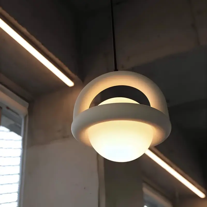 Hallshimmer strahlende kugellampe gold silber modern led lampe xlumina8