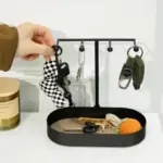 Hallway key organiser storage tray