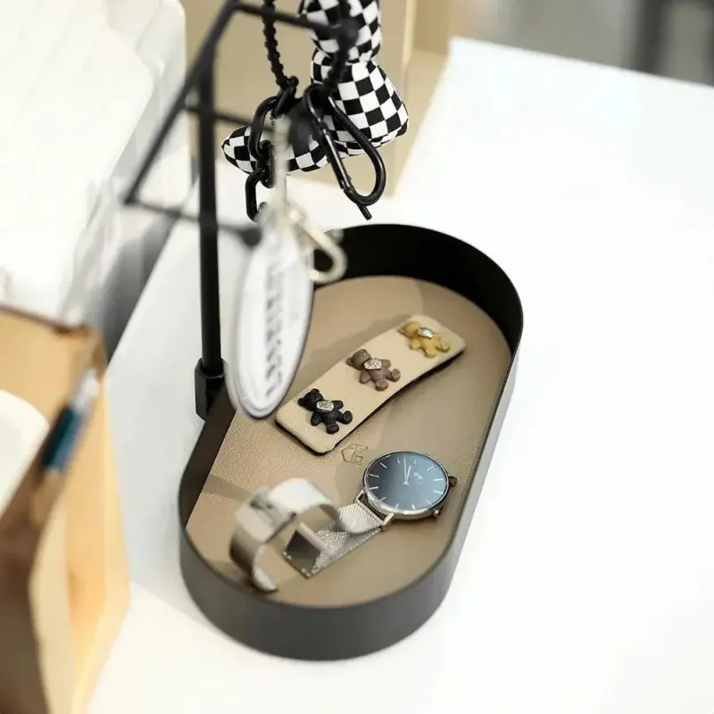 Hallway key organiser storage tray