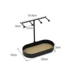Hallway key organiser storage tray