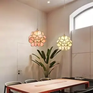 FloraGlow™ – Atmospheric Pendant Lamp in Flower Shape