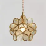 Hanging lamp flower