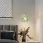 Hanging lamp flower