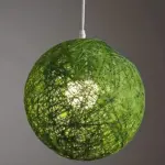 Hilde vintage wicker pendelleuchte natur braun schwarz rattan handgefertigt xlumina
