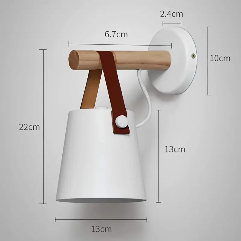 Holzlaterne nordic haengende wandleuchte nordisches design wohnzimmer lampe xlumin