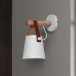 Holzlaterne nordic haengende wandleuchte nordisches design wohnzimmer lampe xlumin