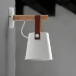 Holzlaterne nordic haengende wandleuchte nordisches design wohnzimmer lampe xlumin