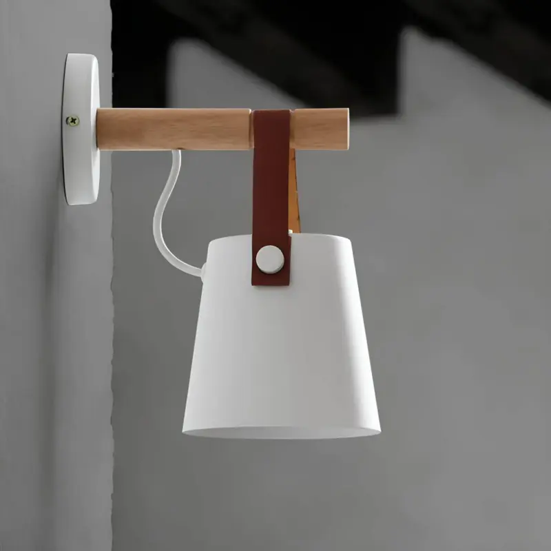 Holzlaterne nordic haengende wandleuchte nordisches design wohnzimmer lampe xlumin