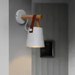 Holzlaterne nordic haengende wandleuchte nordisches design wohnzimmer lampe xlumin