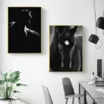 Horse canvas mademoiselle home decor and furniture store