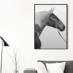 Horse canvas mademoiselle home decor and furniture store