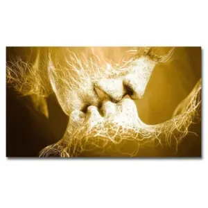 Human Nerve Endings Abstract Kiss of Fate Unframed