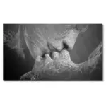 human-nerve-endings-abstract-kiss-of-fate-unframed-449500 Human nerve endings abstract kiss of fate unframed