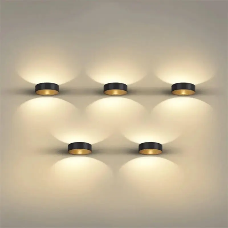 Hydrogleam wasserdichte aussenwandleuchte ip65 LED schwarz warmweiss xlumina