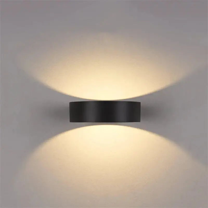 Hydrogleam wasserdichte aussenwandleuchte ip65 LED schwarz warmweiss xlumina