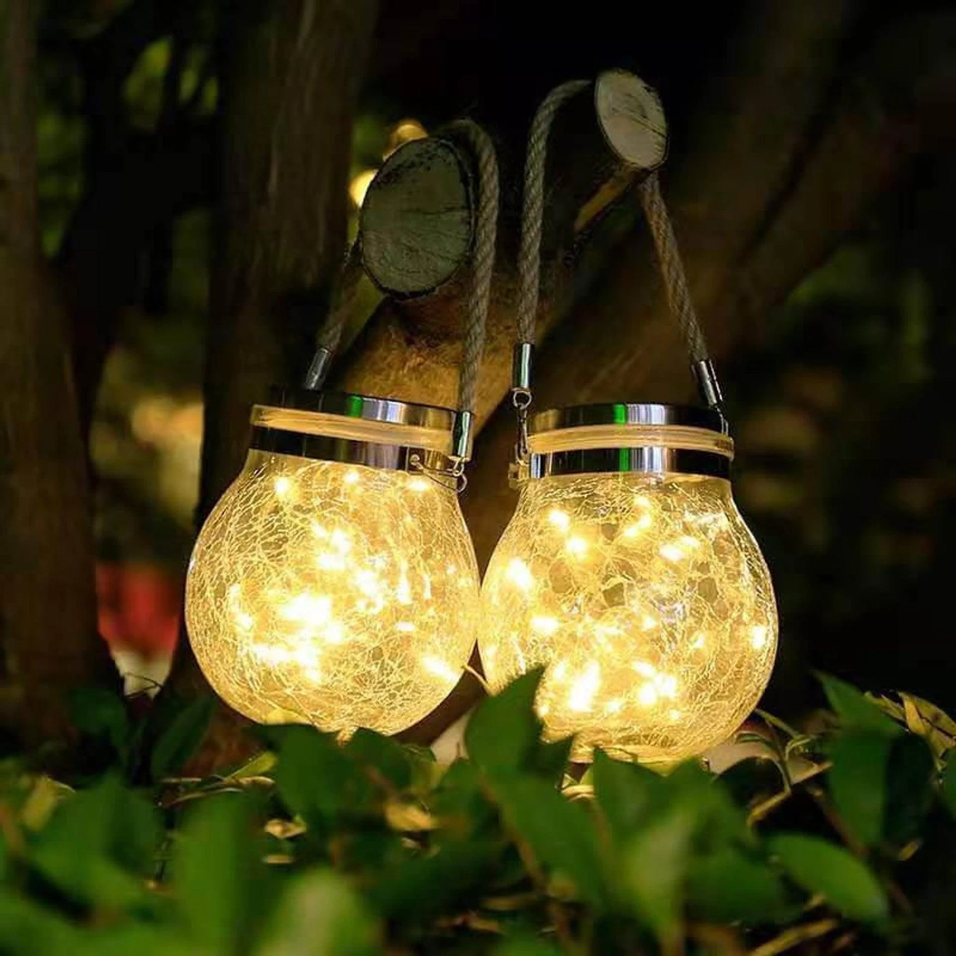 Il9ntwinkling Tree Solar Glass Light 16715.1689234565