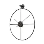 INSTA 3d Metal Wall Clock